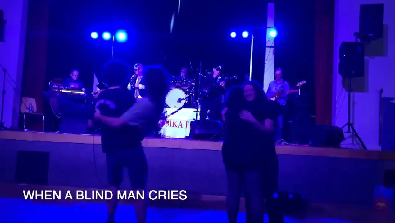 When a blind man cries